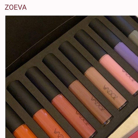 ZOEVA Makeup Zoeva Pure Matte Box 8 Liquid Lipsticks New In Box